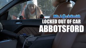 Locked out of car in Abbotsford