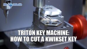 How To Cut A Kwikset Key Triton Key Machine | Mr. Locksmith Abbotsford