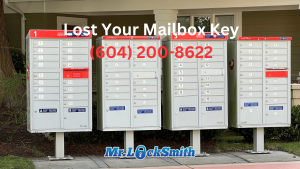 Lost Your Mailbox Key in Abbotsford